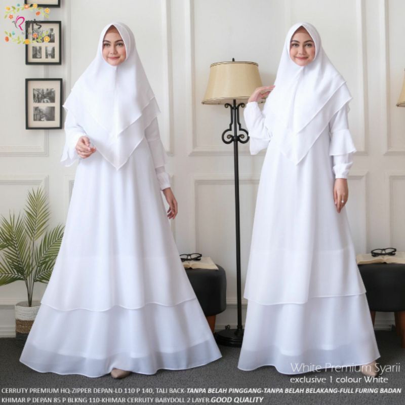 Jual white Premium syarii | Shopee Indonesia