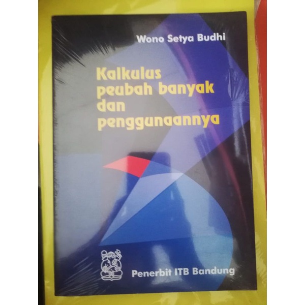 Jual KALKULUS PEUBAH BANYAK DAN PENGGUNAANNYA ITB | Shopee Indonesia