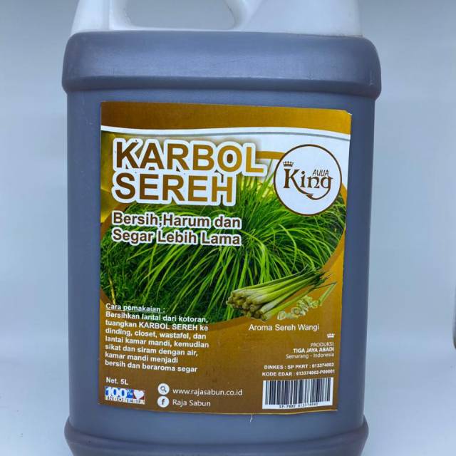 Jual Karbol Sereh 5 Liter Shopee Indonesia