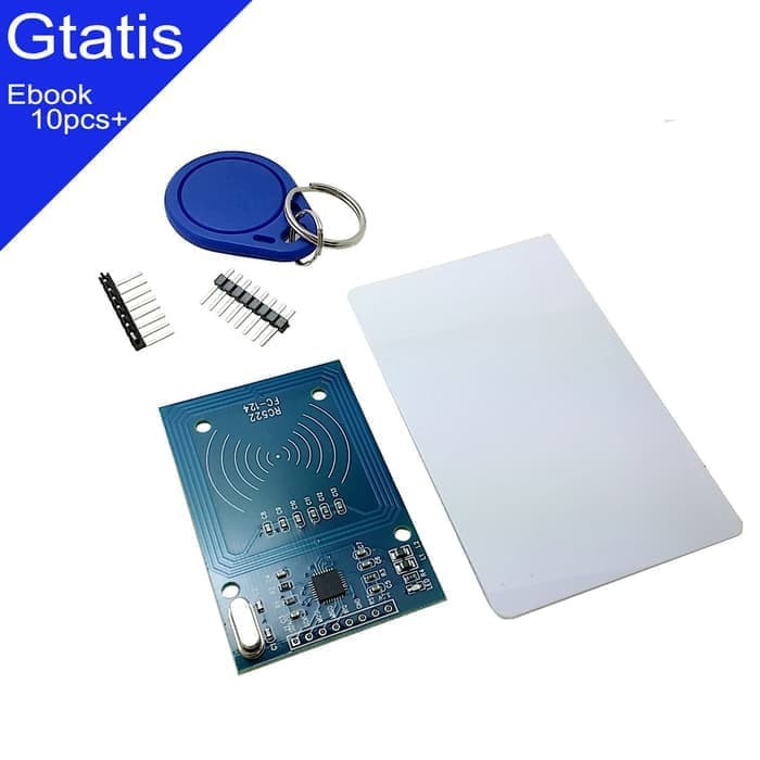 Jual Rfid Module Mfrc522 Contactless Reader Utk Arduino Raspberryi Pi ...