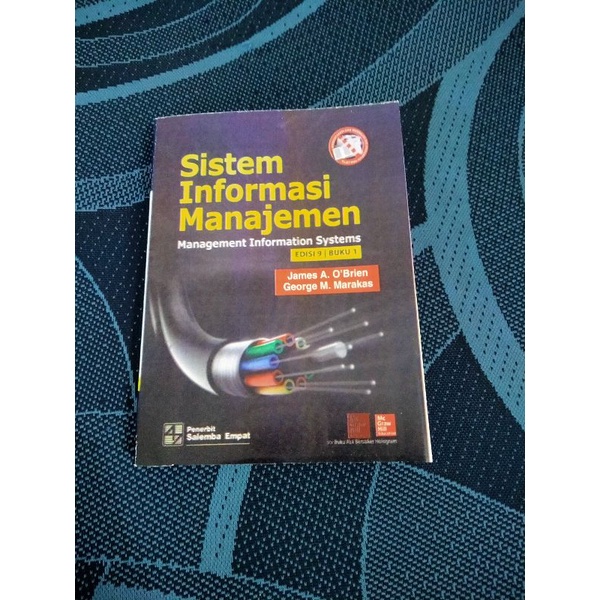 Jual Buku Sistem Informasi Manajemen Edisi 9 Jilid 1 | Shopee Indonesia