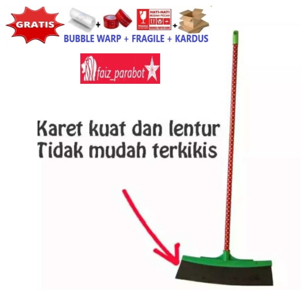 Jual Wiper Lantai Pel Karet Lantai Slaber Dorongan Air Shopee