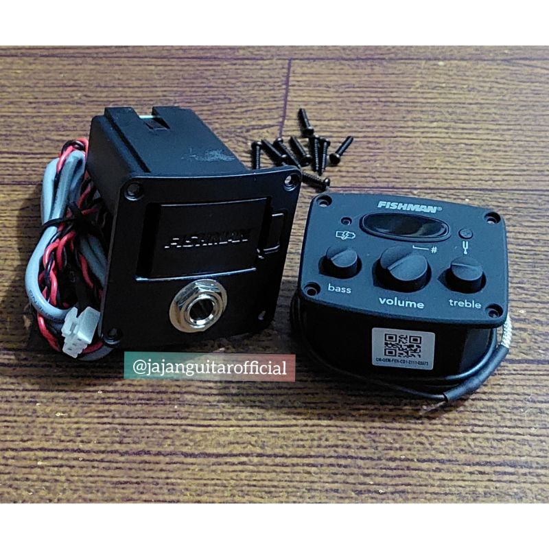 Jual Preamp Fishman Isys Mini Gitar Akustik EQ Equalizer Shopee Indonesia