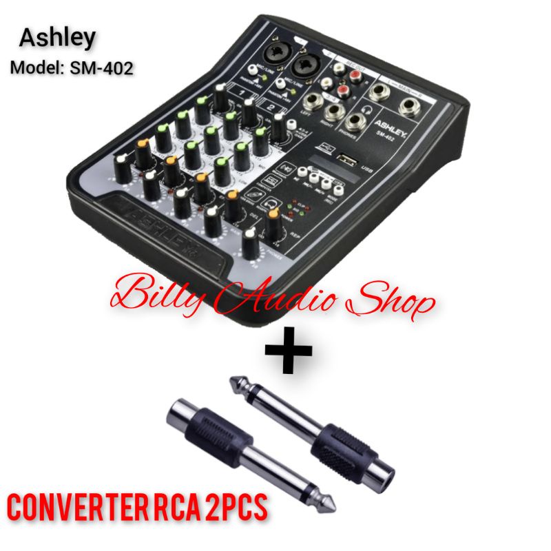 Jual mixer ashley Evolution 4 | Ashley SM 402 | SmallBerry ( 4 channel ...