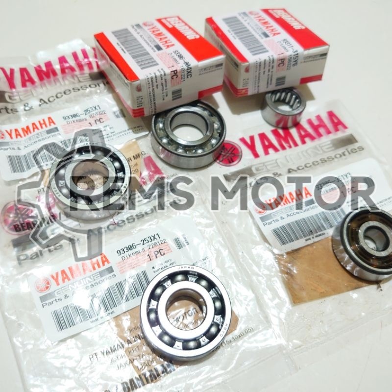 Jual BEARING SET GEARBOX RASIO MIO SPORTY SMILE SOUL NOUVO Z LELE FINO ...