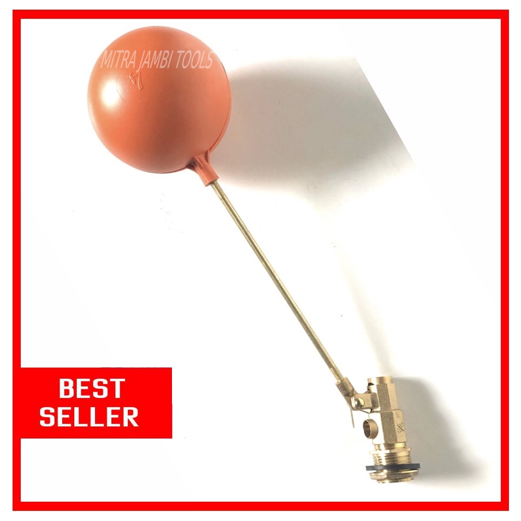 Jual PELAMPUNG BOLA TEDMON TOREN TANGKI AIR KUNINGAN 3/4