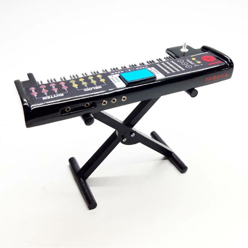 Jual Miniatur Keyboard ORGAN Tunggal Key board Ekslusif / Orjen /HITAM ...