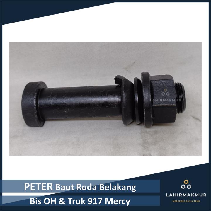 Jual Baut Roda Belakang PETER Bis OH & Truk 917 Mercy/Mercedez/Mercedes ...