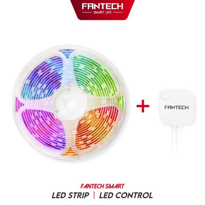 Jual FANTECH Paket LED Strip 3 Meter + Smart LED Control RGBWW | Shopee ...