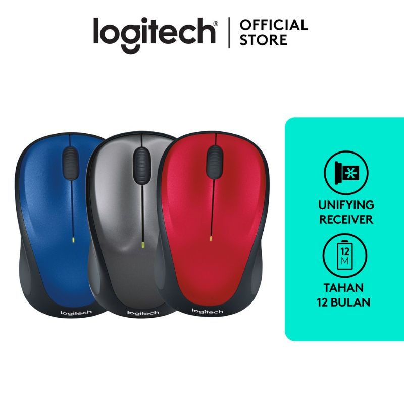 Jual Logitech Mouse Wireless M235 Original | Shopee Indonesia
