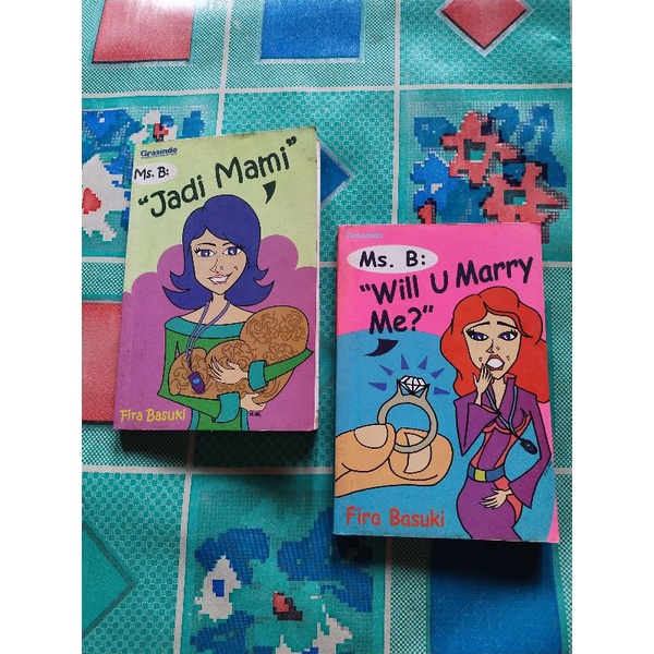 Jual Original Bekas Set 2 Novel Ms. B: " Jadi Mami " Dan " Will U Marry ...