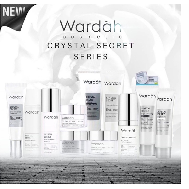 Jual Wardah White Secret Series Paket Lengkap 8 Item Wardah Crystal