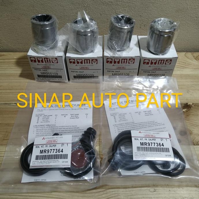 Jual PISTON CALIPER SET + CALIPER KIT L200 TRITON DOUBLE PISTON GRADE A