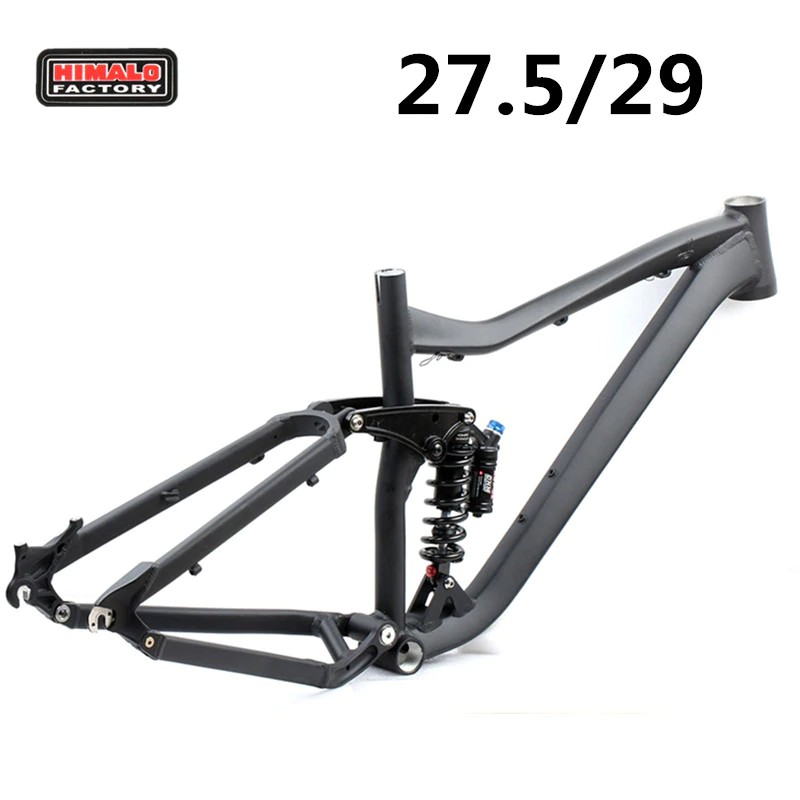 Jual IMPORT HIMALO Bicycle Frame full Suspension frame 29ER 27.5ER Aluminium Alloy MTB frame Shopee Indonesia