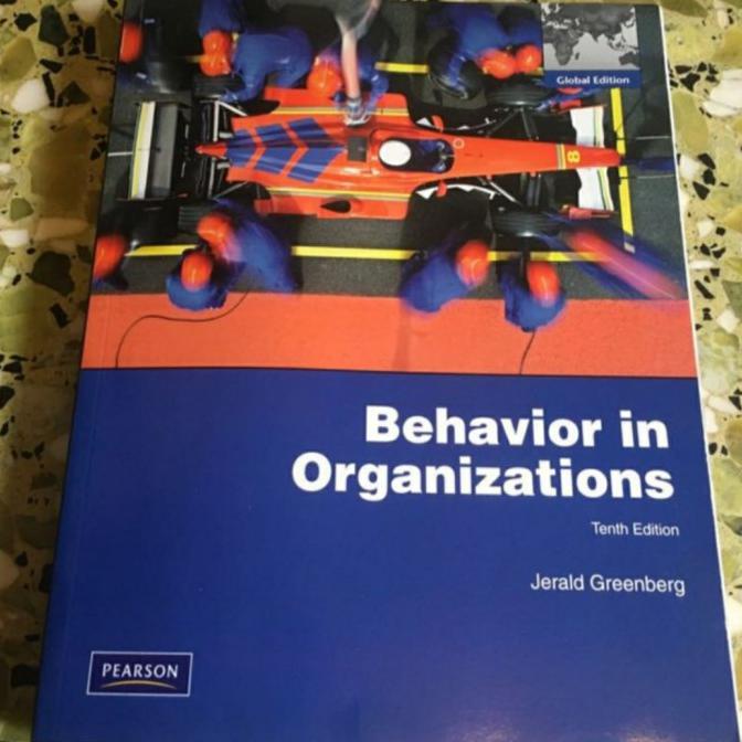 Jual Behavior in organizations 10th tenth edition jerald greenberg 10 ...