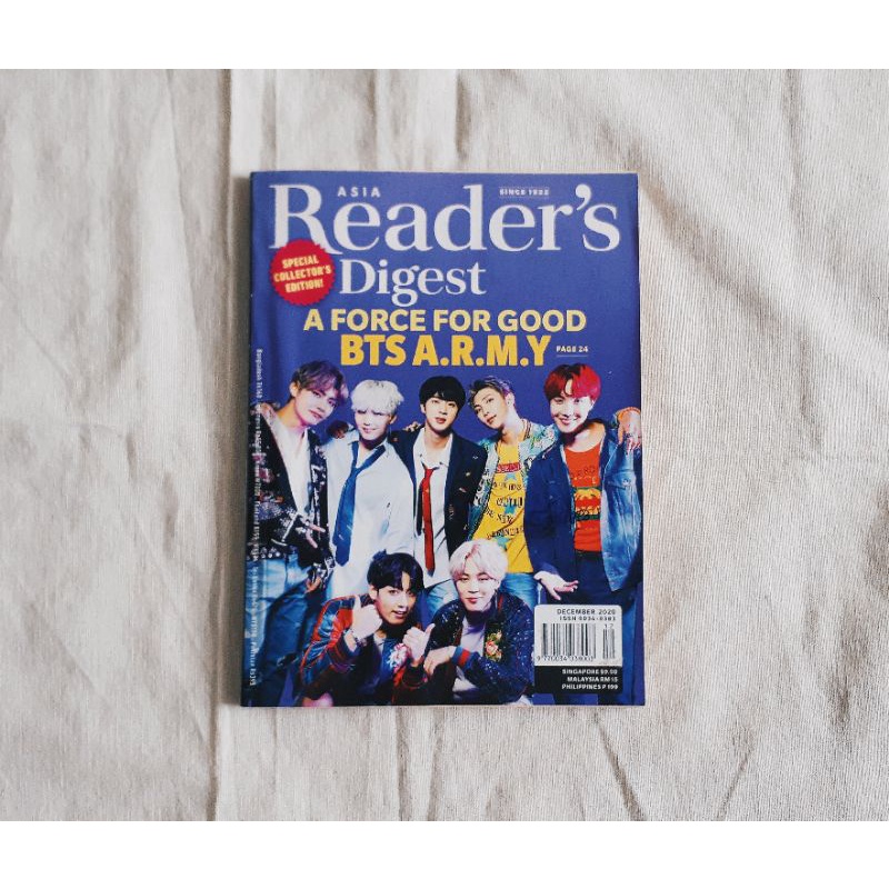 Jual LAST STOCK! Asian Reader's Digest BTS Edition (Special Collectors ...