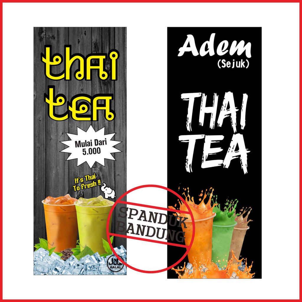 Jual Banner Thai Tea Spanduk Thai Tea Banner Costume Bikin Spanduk Thai Tea Shopee Indonesia 8191