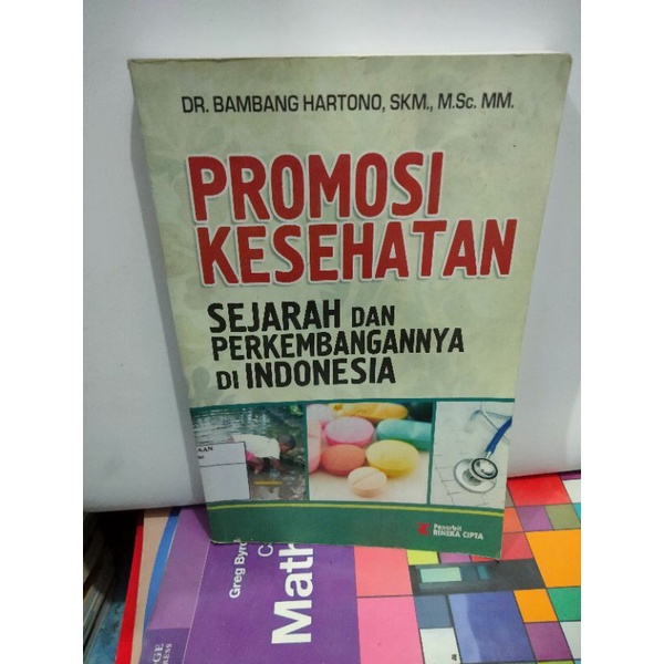 Jual BUKU BEKAS ORIGINAL PROMOSI KESEHATAN SEJARAH DAN PERKEMBANGANNYA ...