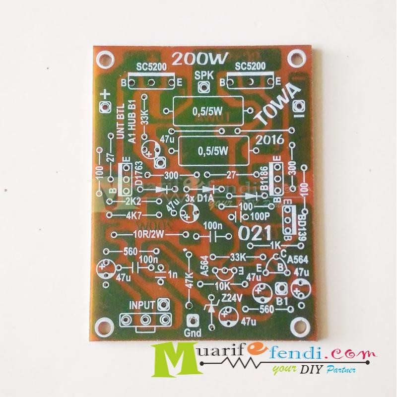 Jual PCB Power Amplifier 200Watt MONO TOA TOWA | Shopee Indonesia