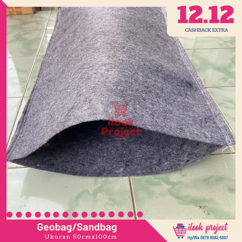 Jual geobag sandbag geotextile bag container bag karung pasir tebal dan ...