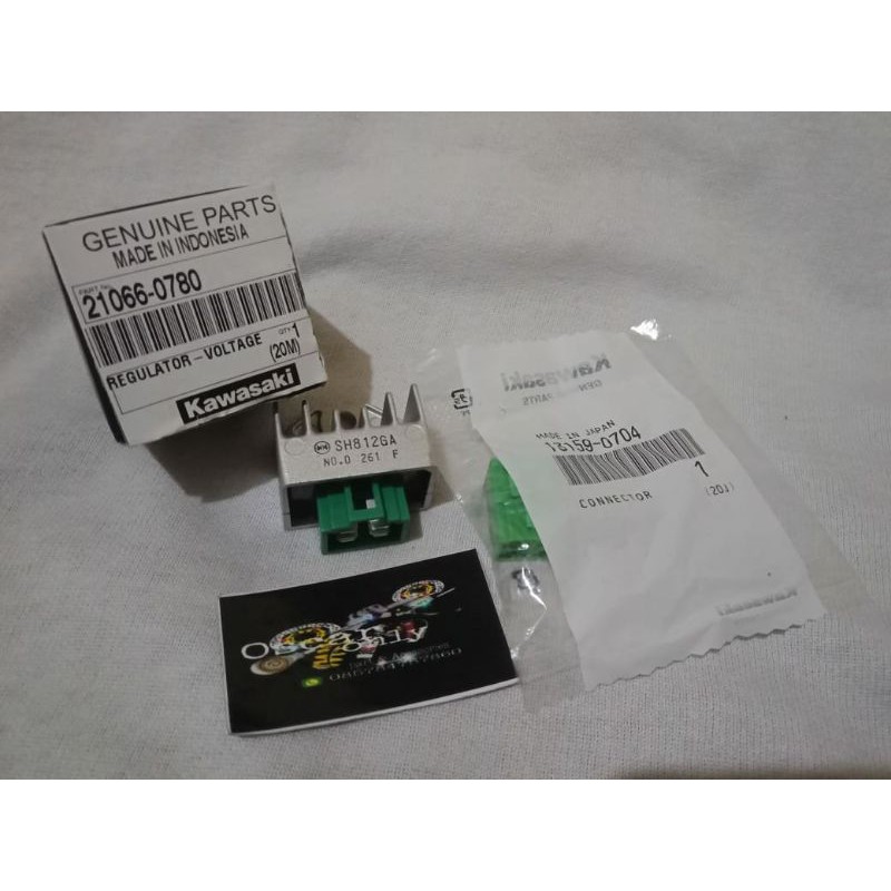 Jual kiprok regulator kawasaki ninja 150 r rr plus soketnya | Shopee ...