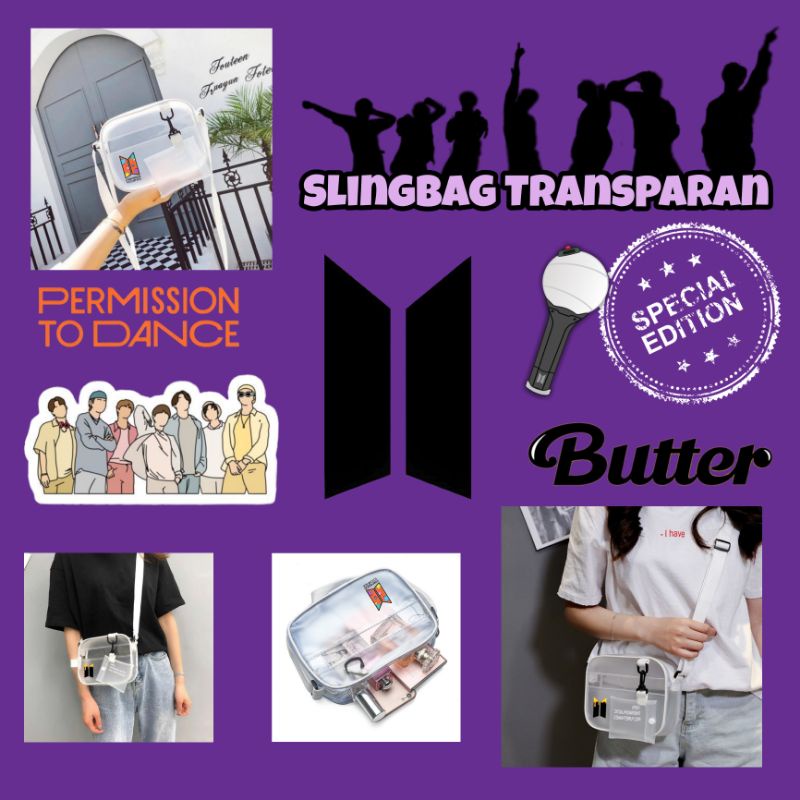 BTS - Permission To Dance - Slingbag