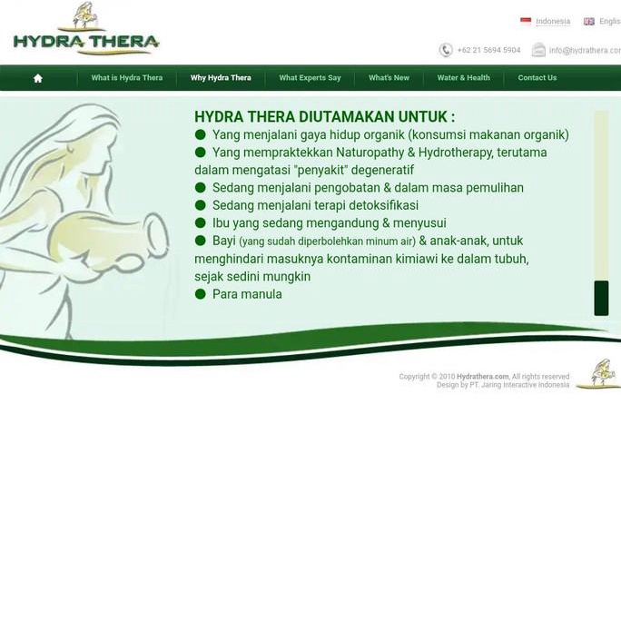 Jual Hydra Thera Natural Mineral Water (6 x 2000 ml) | Shopee Indonesia