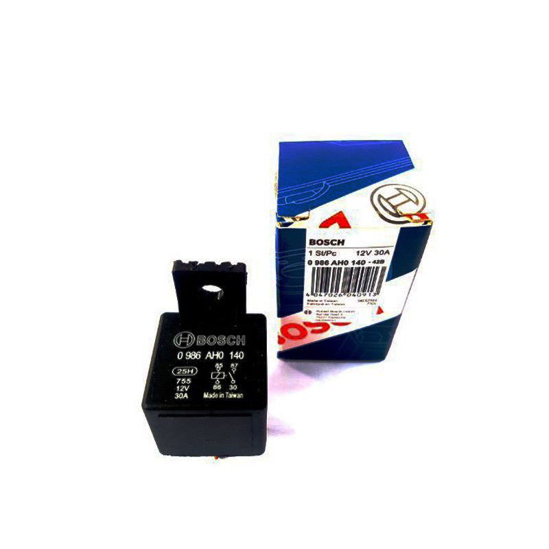 Jual Rellay Relay Lampu/ Klakson/ Starter 12V 30A Kaki 4/ 4 Pin Bosch