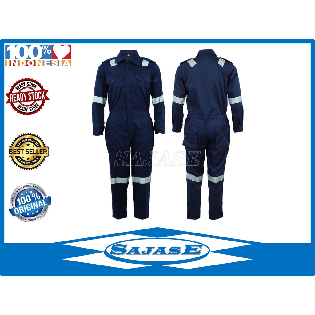 Jual Wearpack Safety Terusan Wearpack Safety Proyek Terusan Dengan