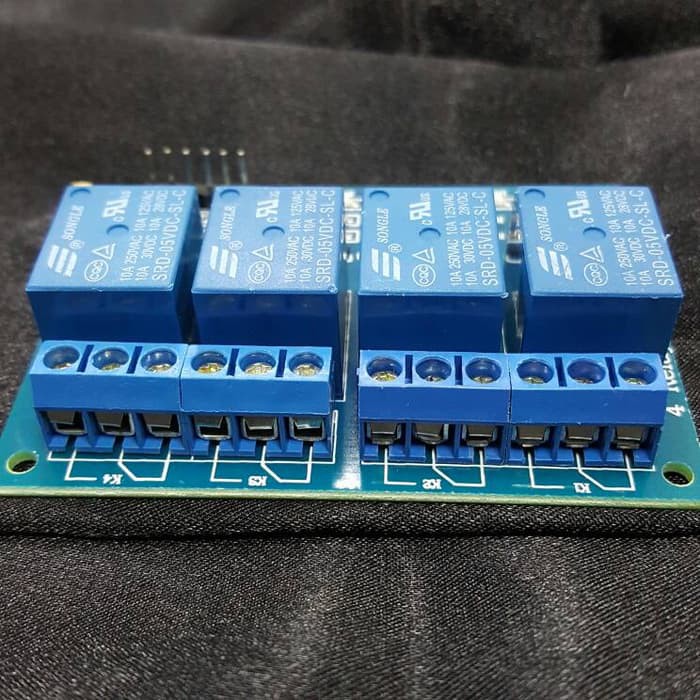 Jual Relay Module 4 Channel 5V For Arduino ( Best Quality ) | Shopee ...