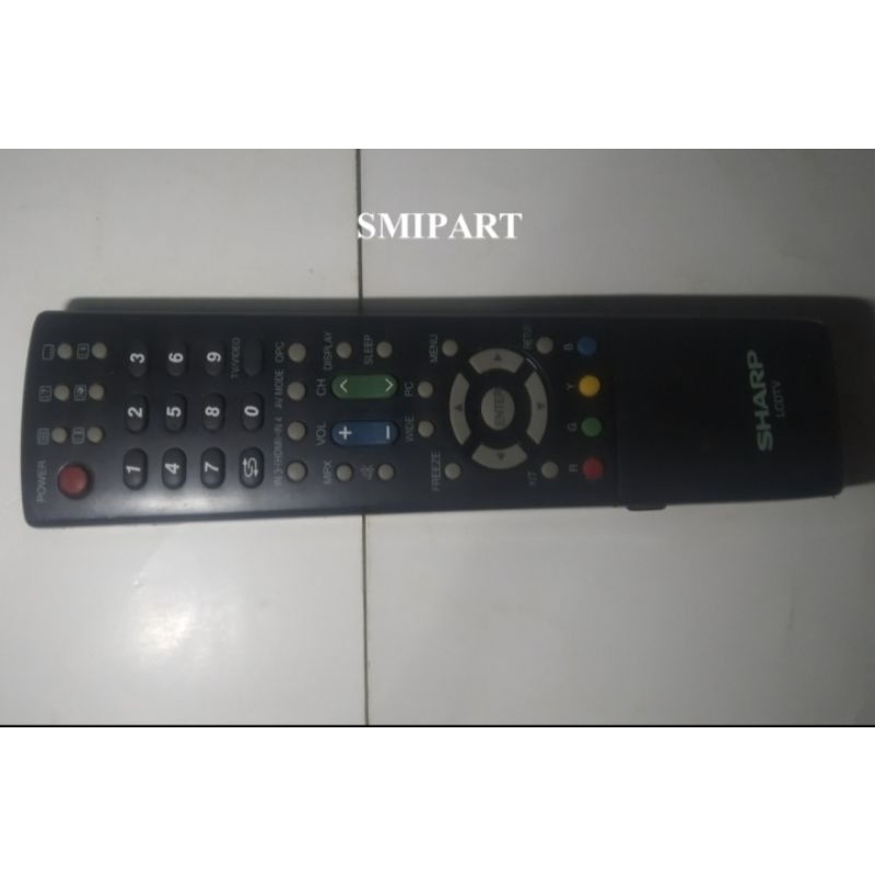 Jual Remot Remote Tv Sharp Led Lcd All Tipe Original Shopee Indonesia