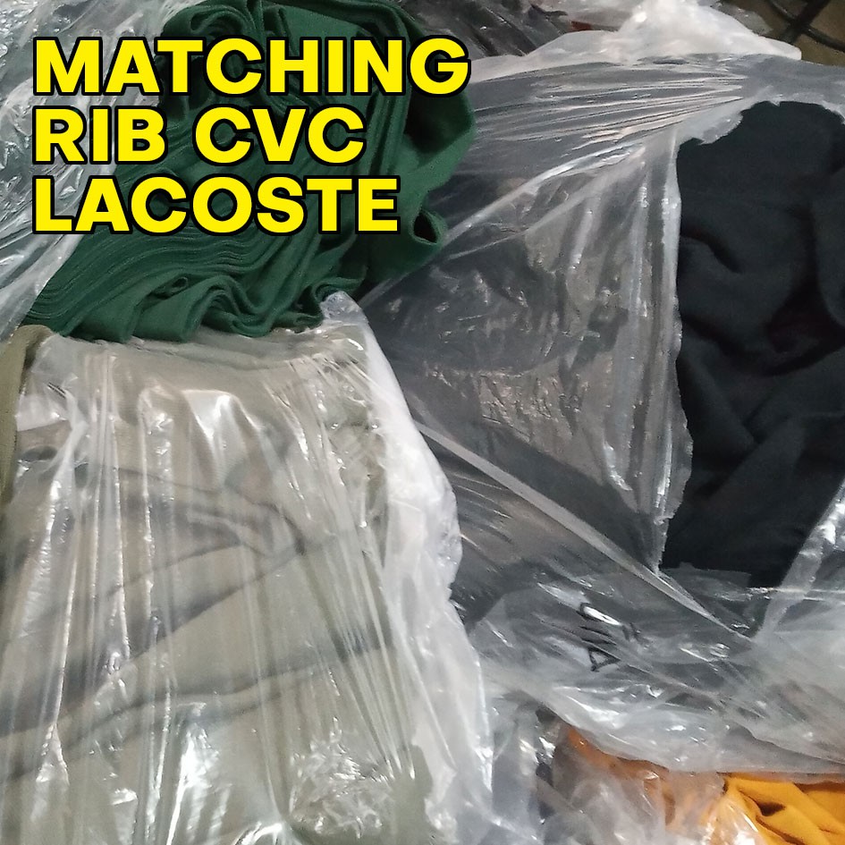 Jual Matching RIB CVC Paket Rib Kerah dan Lengan | Shopee Indonesia