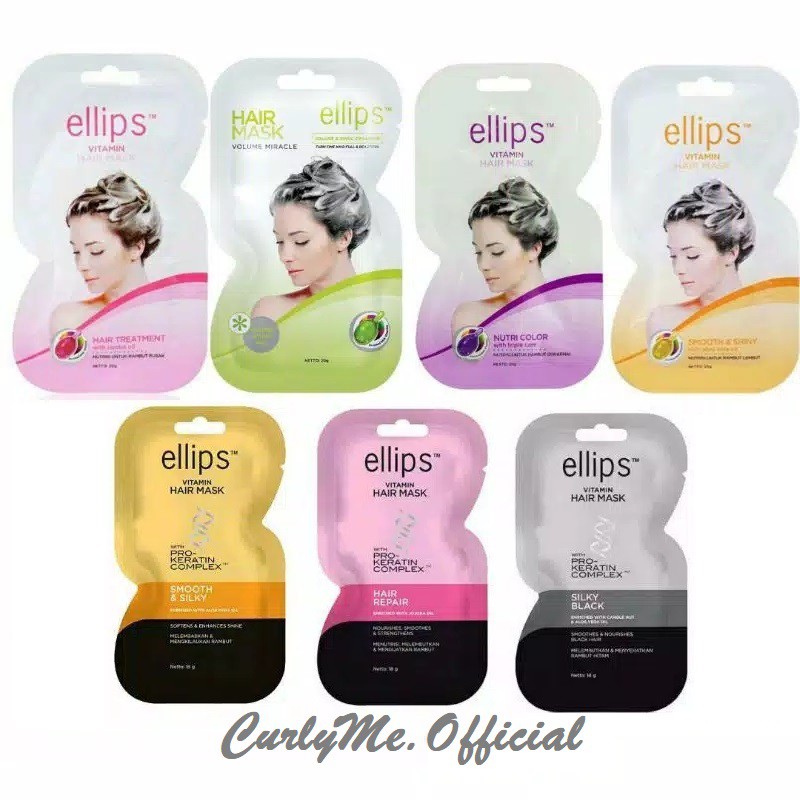 Jual Ellips Vitamin Hair Mask | Pro Keratin Complex | Masker Rambut ...