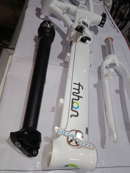 Jual FRAME FNHON BLAST 20 INCH BATANG SEPEDA LIPAT SELI FORK HANDLEPOST ...