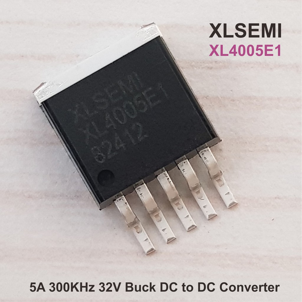 Jual Buck DC To DC Converter XL4005E1 IC Regulator XL4005 Shopee