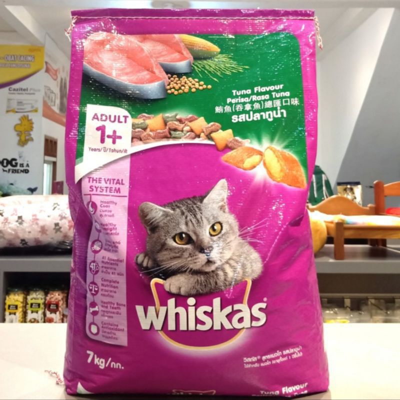 Jual Whiskas Tuna 7kg / Whiskas Ocean Fish /Makanan Kucing / Cat Food