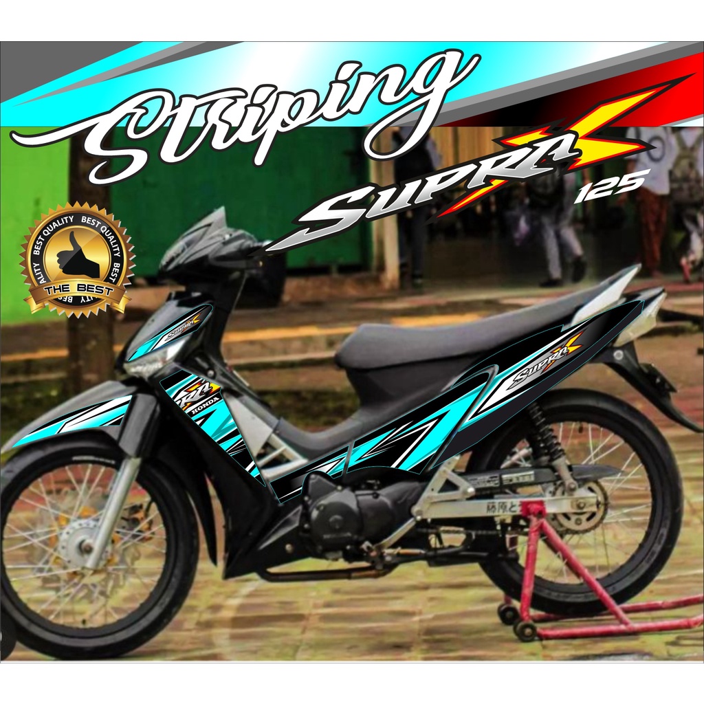 Jual SUPRA X 125 / STIKER SUPRA / CW / BARU / STIKER / VARIASI MOTOR ...