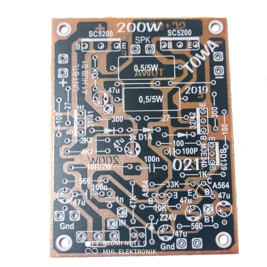 Jual PCB Power Amplifier TOWA 200W TOA Mono 021 | Shopee Indonesia