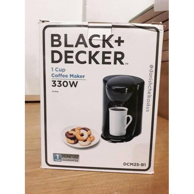 Jual PRODUK BARU BLACK + DECKER ONE CUP COFFEE MAKER / PENYEDUH KOPI