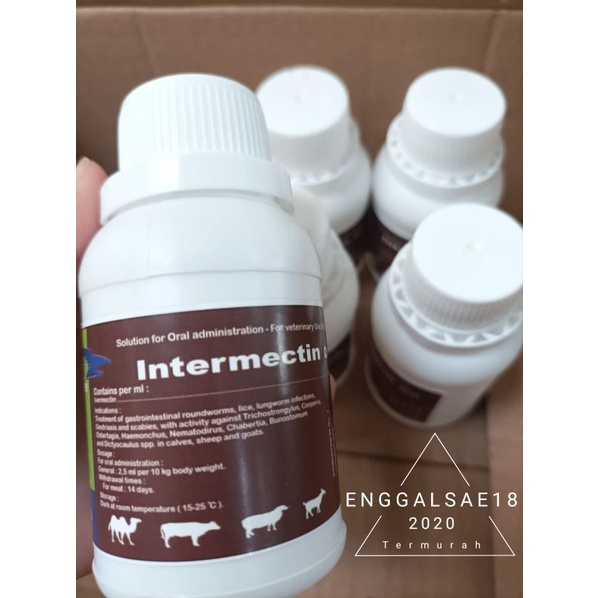 Jual INTERMECTIN ORAL 100ML | Shopee Indonesia