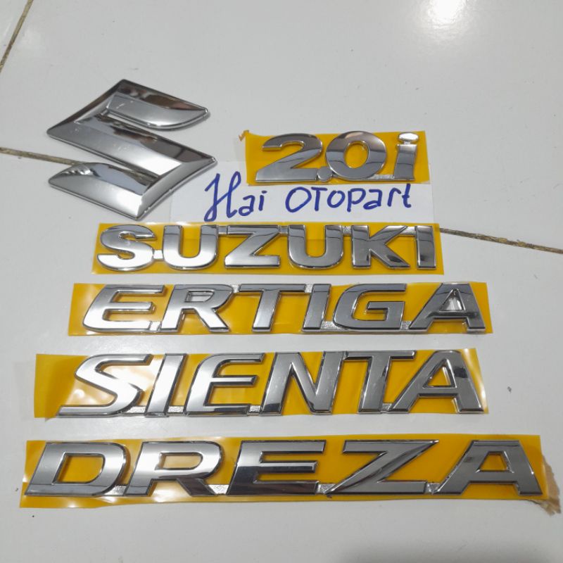 Jual Emblem Suzuki S Cm I Ertiga Sienta Dreza Original Krum Harga