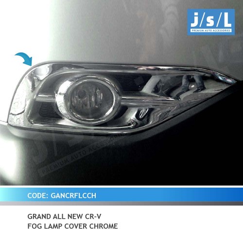 Jual Grand All New Crv Cover Lampu Kabut Jsl Fog Lamp Cover Chrome