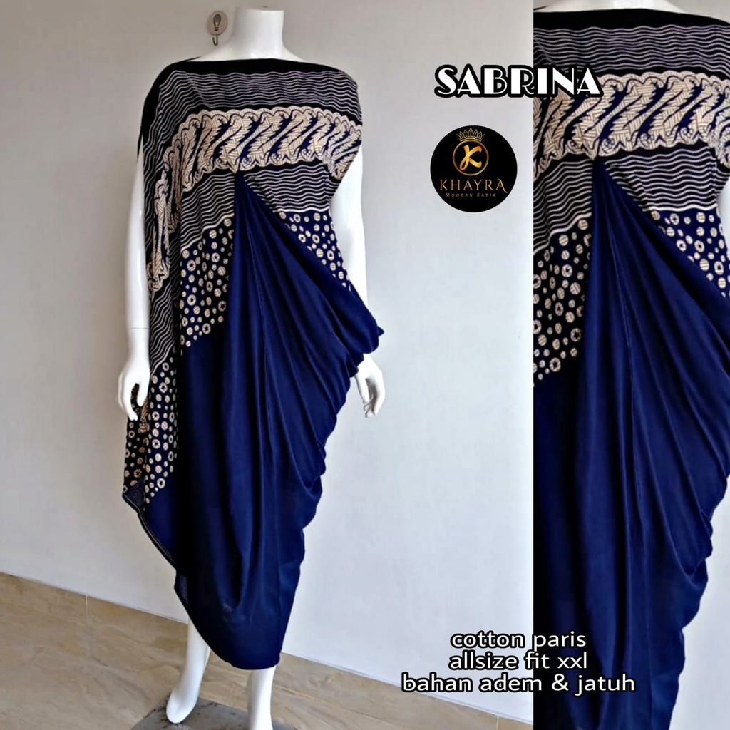 Jual Dress Kaftan Batik Paris By Butik Batik Solo Bahan Paris Kode 