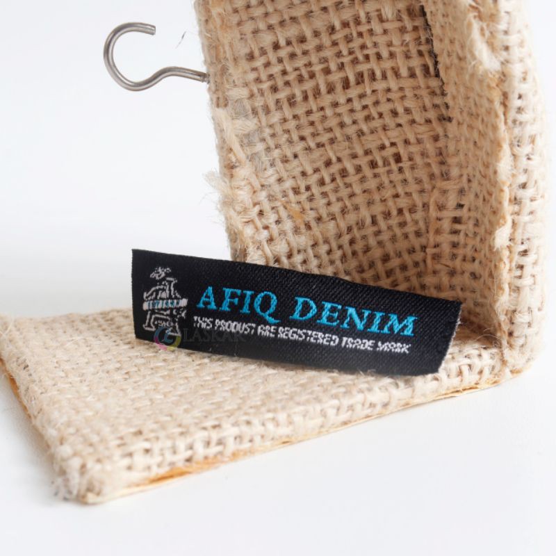 Jual 2x4 woven damask, label woven, label rajut, label tenun, label ...