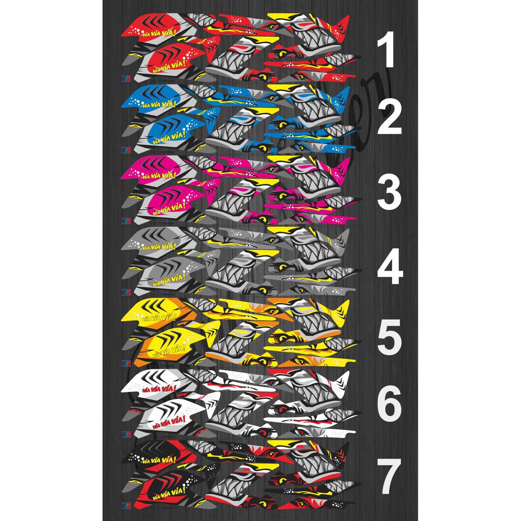Jual STIKER STRIPING DECAL OLD CB 150 R TAHUN 2013-2014 SHARK CO ...