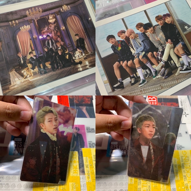 BTS  WINGS CONCEPT BOOK トレカ付き BTS Wings Concept Book Official Lenticular Photo Card All