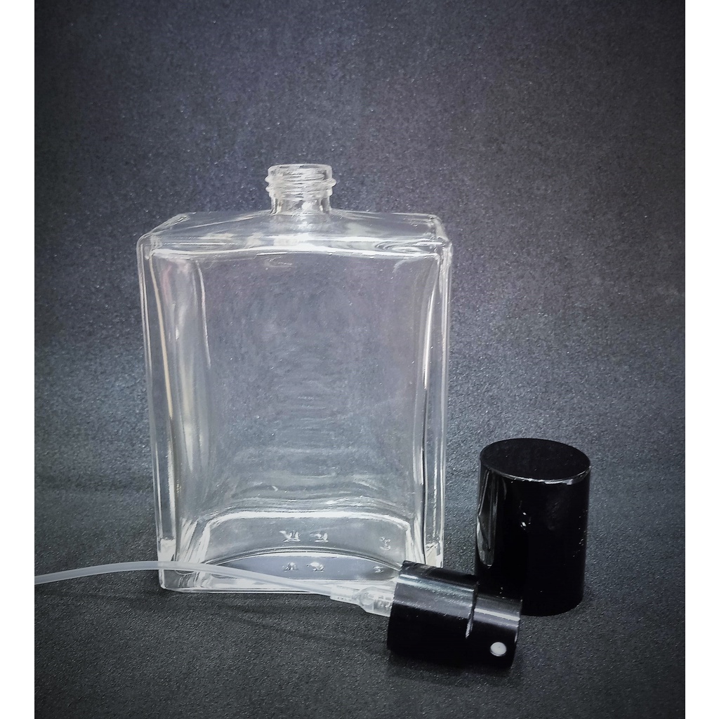 Jual BOTOL HERMESS BLACK - 100 ML ( DRAT / ULIR ) | Shopee Indonesia