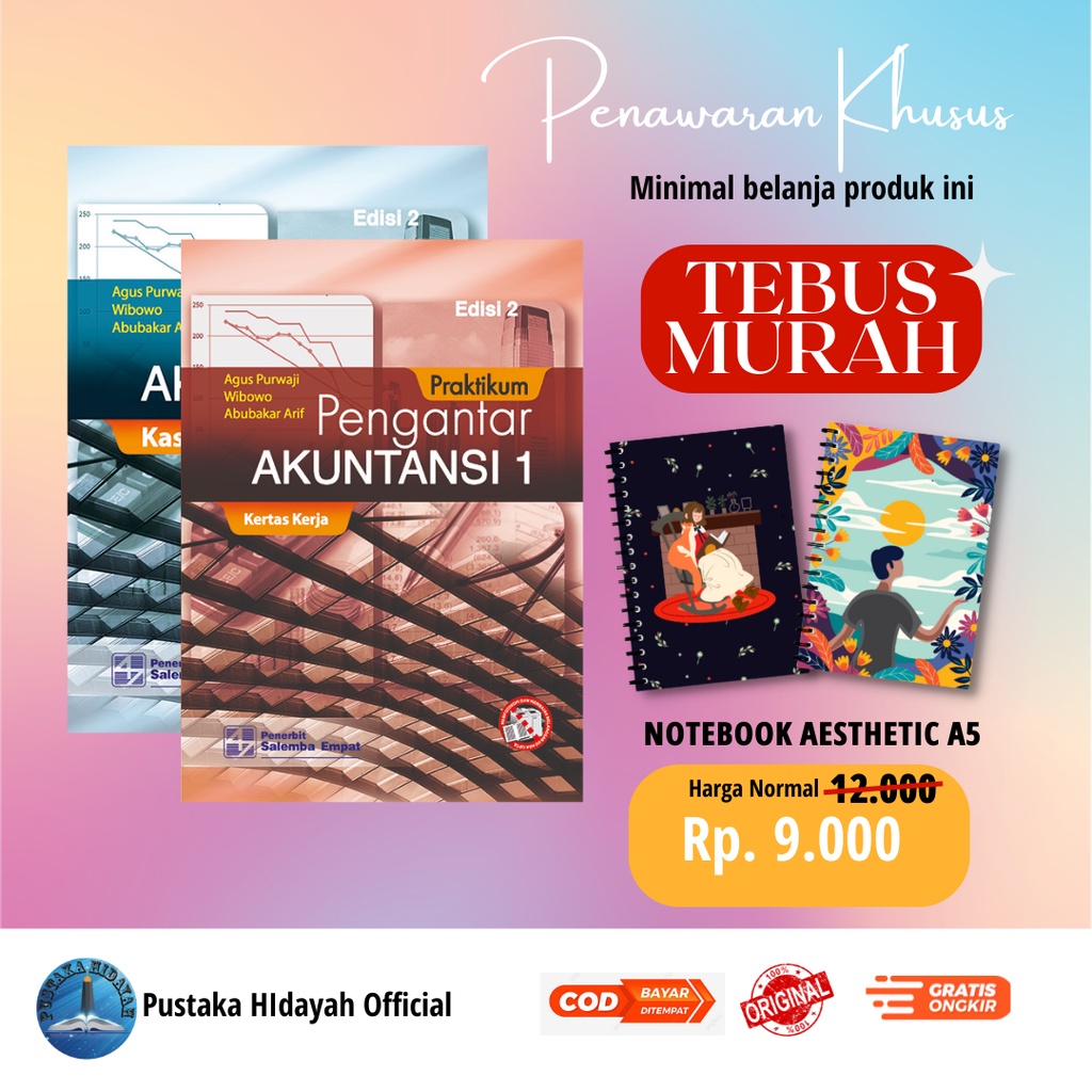 Jual Buku Praktikum Pengantar Akuntansi 1 Edisi 2 Kasus & Kertas Kerja ...