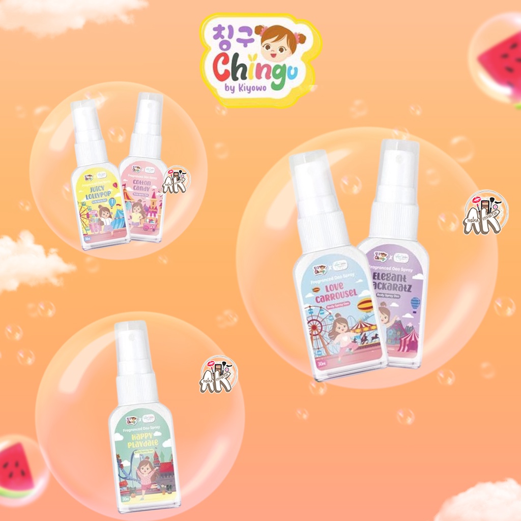 Jual CHINGU DEODORANT SPRAY / DEO SPRAY SERIES 30ML Shopee Indonesia
