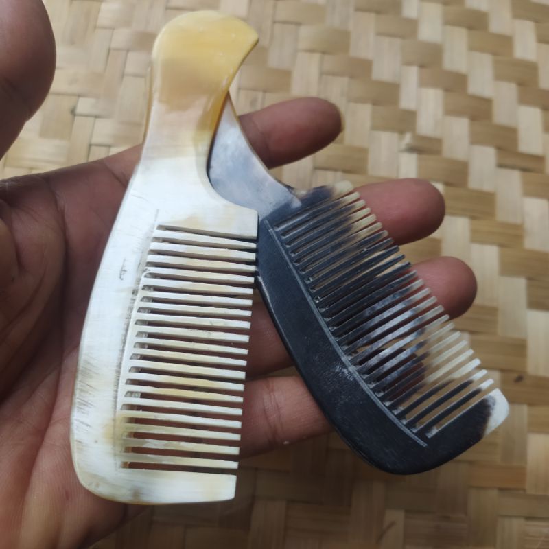 Jual sisir tanduk gagang 14x4cm | Shopee Indonesia